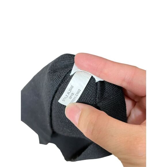 J. Crew Black Sweater Midi Knit Dress Long Sleeves Wool Blend Size M - Picture 7 of 8